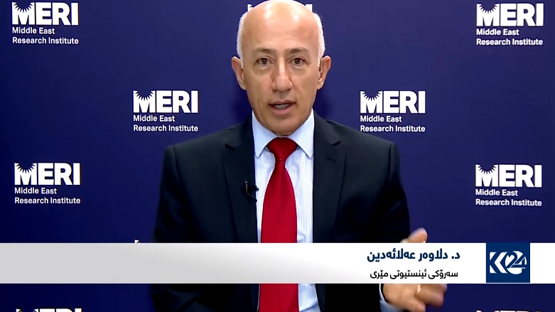 دلاوه‌ر عه‌لائه‌دین: چاره‌نووسی عێراق نه‌ له‌ده‌ست په‌رله‌مان و نه‌ له‌ده‌ست حكومه‌ته‌.. هێزی دیكه‌ له‌وباره‌یه‌وه‌ بڕیار ده‌ده‌ن